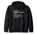 Homeschooling Dad Bearded T Shirts T-Shirt - Custom Art Print for Adults - T-Shirt, Sweatshirt, Hoodie