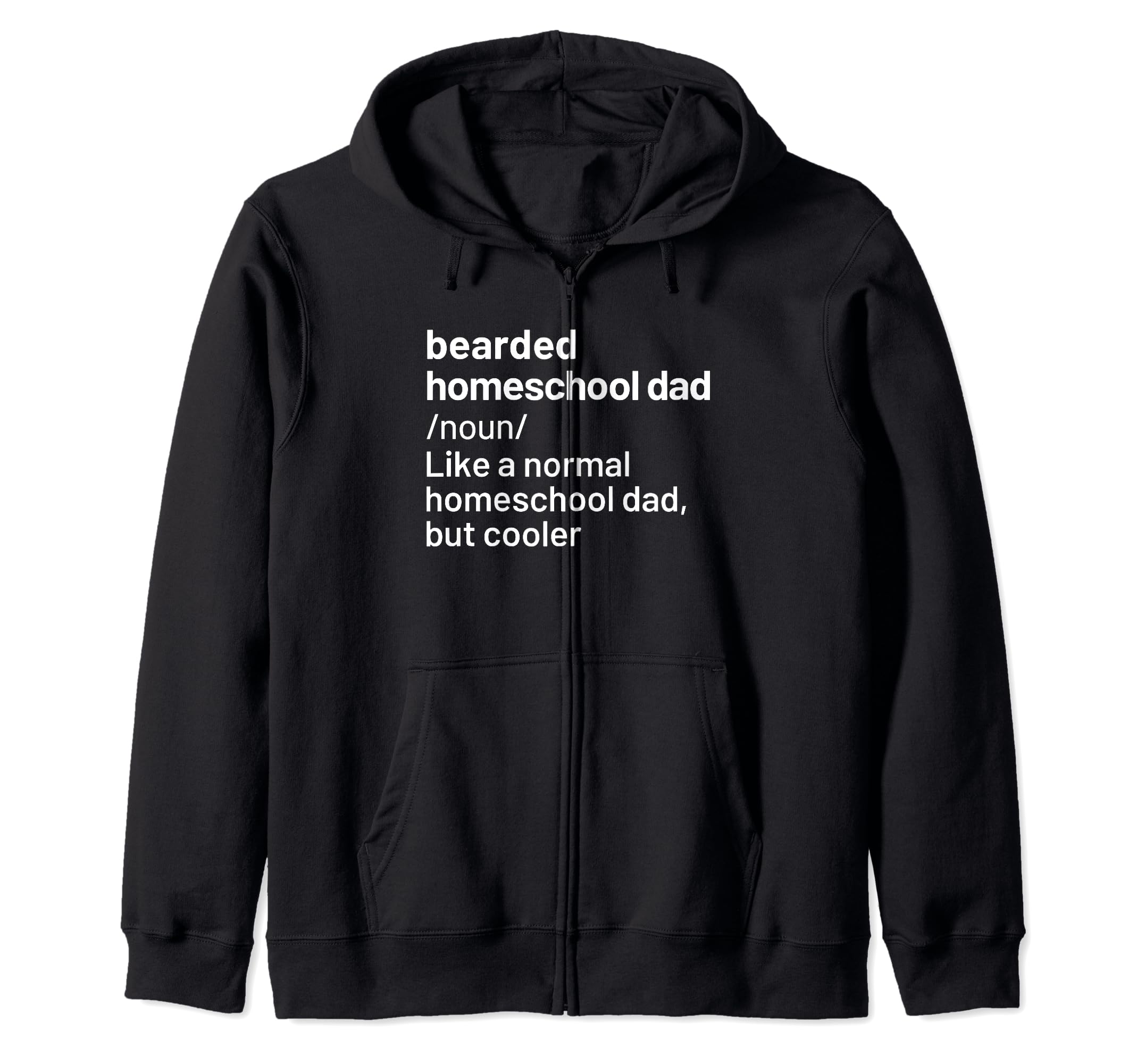 Homeschooling Dad Bearded T Shirts T-Shirt - Custom Art Print for Adults - T-Shirt, Sweatshirt, Hoodie