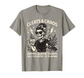 Cleats And Chaos Skeleton Soccer Mom T-Shirt - Minimalist Print for Adults - T-Shirt, Sweatshirt, Hoodie