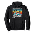 Honolulu Hawaii Tropical Beach Family Hoodie - Fun Novelty Design Unisex - T-Shirt, Sweatshirt, Hoodie