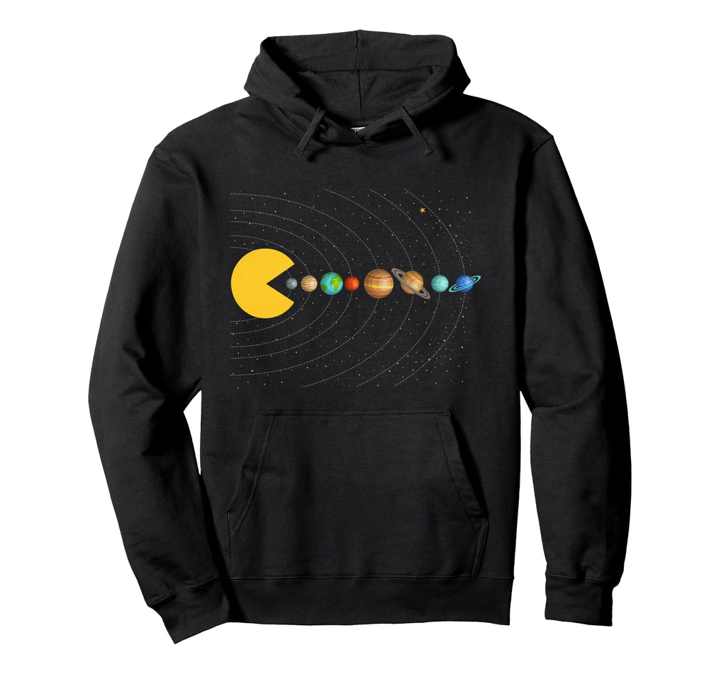 Solar System Astronomy Space Video Games Hoodie - Custom Art Print Unisex - T-Shirt, Sweatshirt, Hoodie