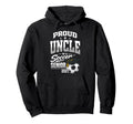 Proud Uncle Soccer Senior Class 2027 Hoodie - Aesthetic Graphic for Adults - T-Shirt, Sweatshirt, Hoodie