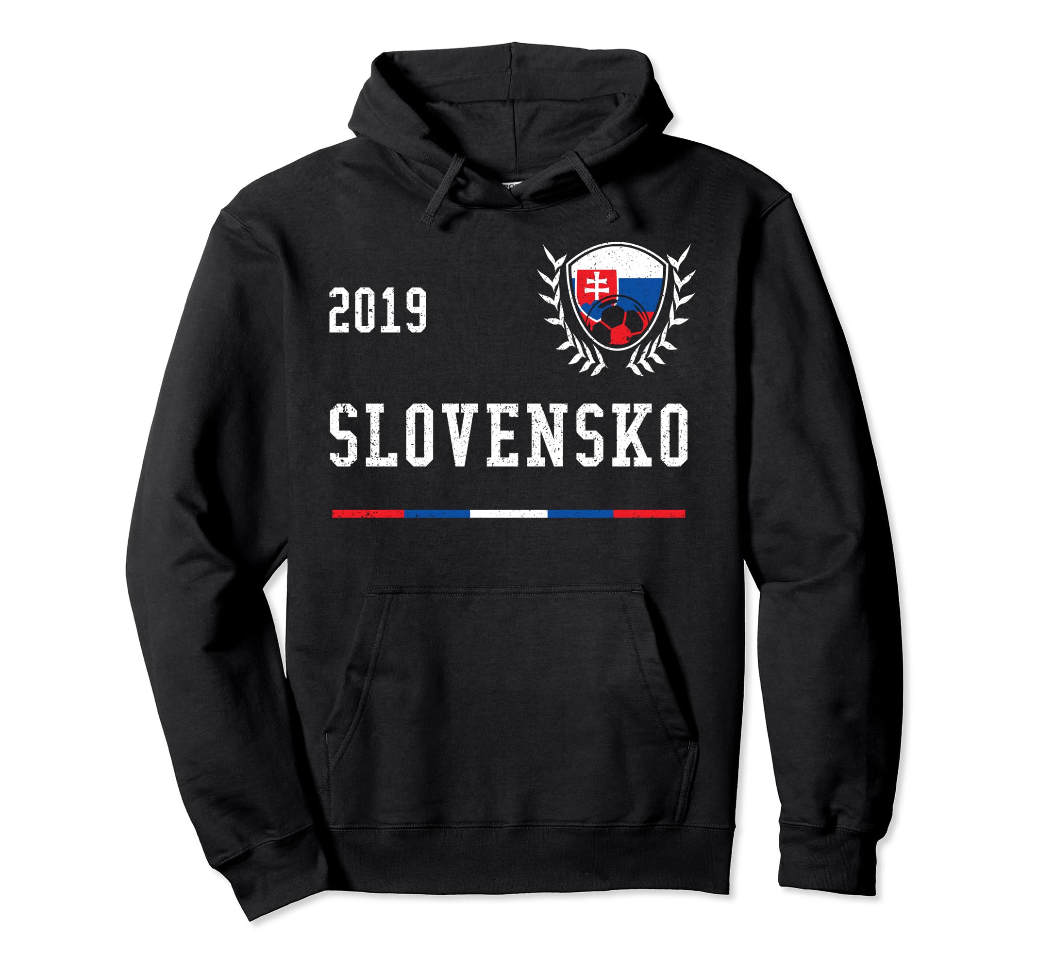 Slovakia Football Jersey 2019 Hoodie - Casual Everyday Wear Men Women - T-Shirt, Sweatshirt, Hoodie