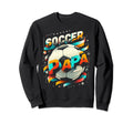 Soccer Papa Family Matching Dad Sweatshirt - Streetwear Style for Adults - T-Shirt, Sweatshirt, Hoodie