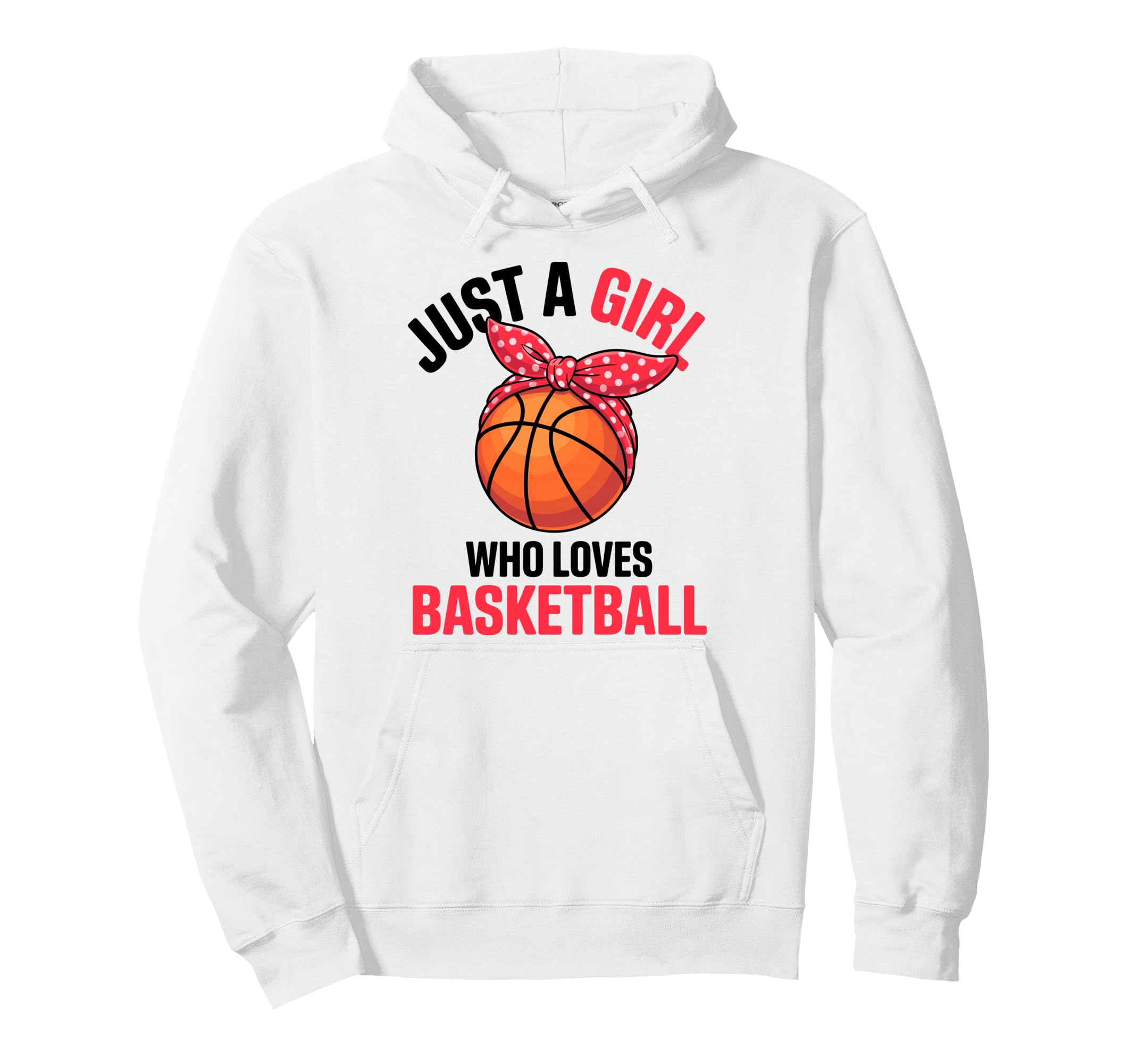 Just Who Loves Basketball Ball Hoodie - Minimalist Print for Adults - T-Shirt, Sweatshirt, Hoodie