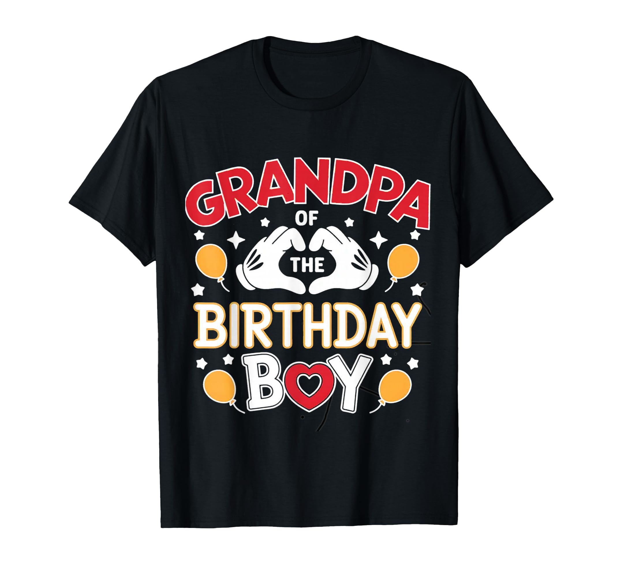 Grandpa Birthday Family Party T-Shirt - Fun Novelty Design for Adults - T-Shirt, Sweatshirt, Hoodie