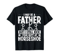 Horseshoe Team Fathers Day Horseshoes Game T-Shirt - Unique Graphic Unisex - T-Shirt, Sweatshirt, Hoodie