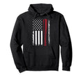 American Flag Baseball Flag Dad Mom Hoodie - Streetwear Style for Adults - T-Shirt, Sweatshirt, Hoodie