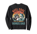 Reel Raccoon Fishing Bonus Dad Sweatshirt - Novelty Apparel Unisex - T-Shirt, Sweatshirt, Hoodie
