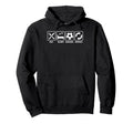 Eat Sleep Soccer Repet Goalie Player Fan Hoodie - Trendy Graphic Men Women - T-Shirt, Sweatshirt, Hoodie
