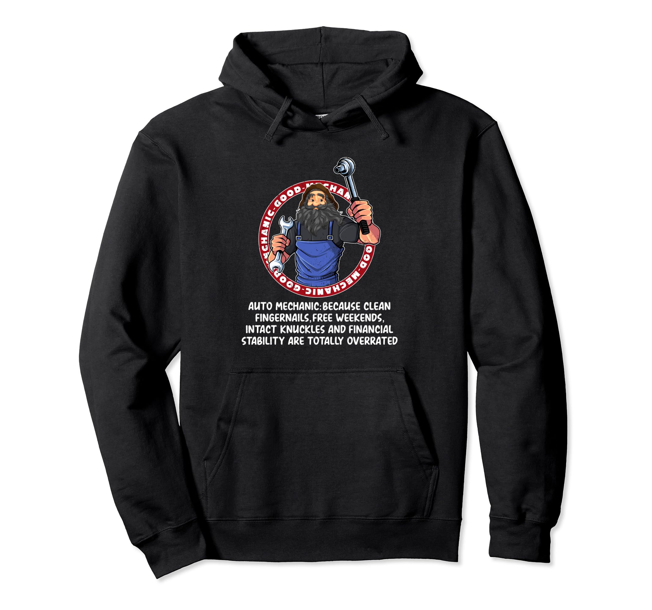 Clean Fingernails Are Totally Overrated Hoodie - Unique Graphic Men Women - T-Shirt, Sweatshirt, Hoodie