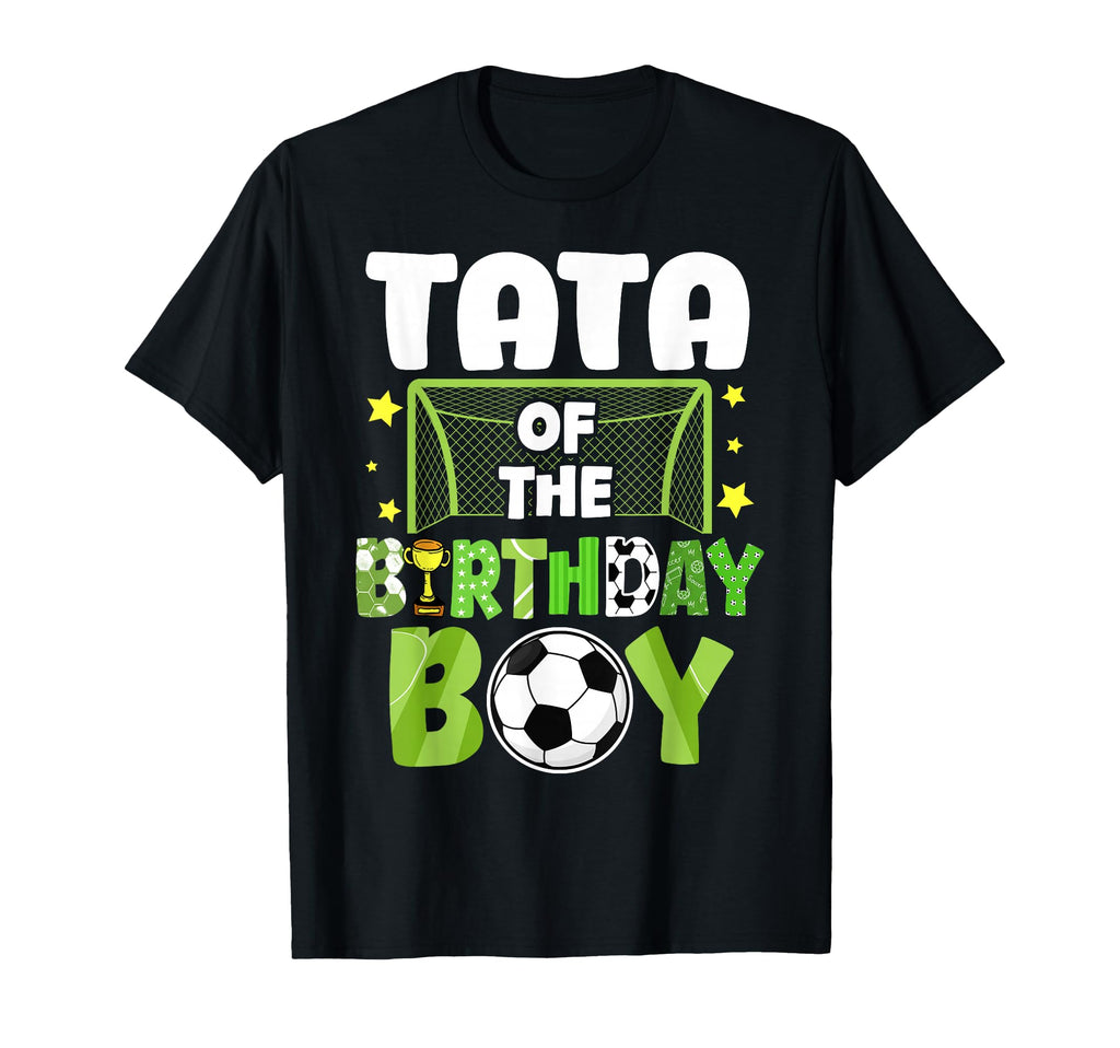 Soccer Tata Birthday Party Family T-Shirt - Custom Art Print Men Women - T-Shirt, Sweatshirt, Hoodie