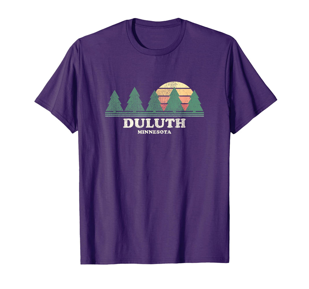 Duluth Mn Throwback 70S T-Shirt - Trendy Graphic for Adults - T-Shirt, Sweatshirt, Hoodie