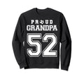 Number 52 Custom Proud Soccer Futbol Sweatshirt - Trendy Graphic Men Women - T-Shirt, Sweatshirt, Hoodie