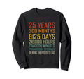 Proudest Dad 25 Year Old Dad Sweatshirt - Unique Graphic for Adults - T-Shirt, Sweatshirt, Hoodie