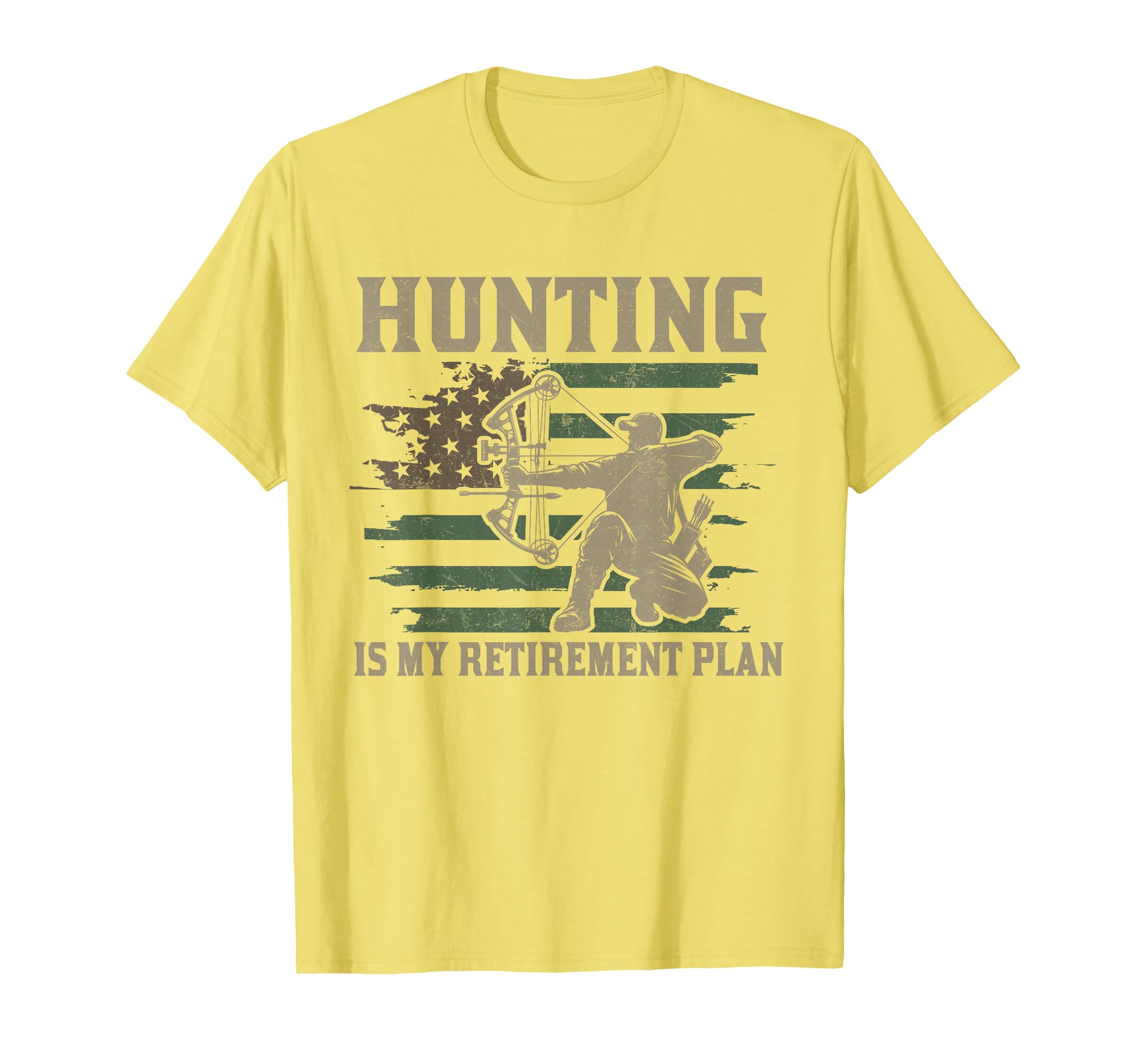 Funny Dad Retired Grandpa Hunting Is My T-Shirt - Trendy Graphic Unisex - T-Shirt, Sweatshirt, Hoodie