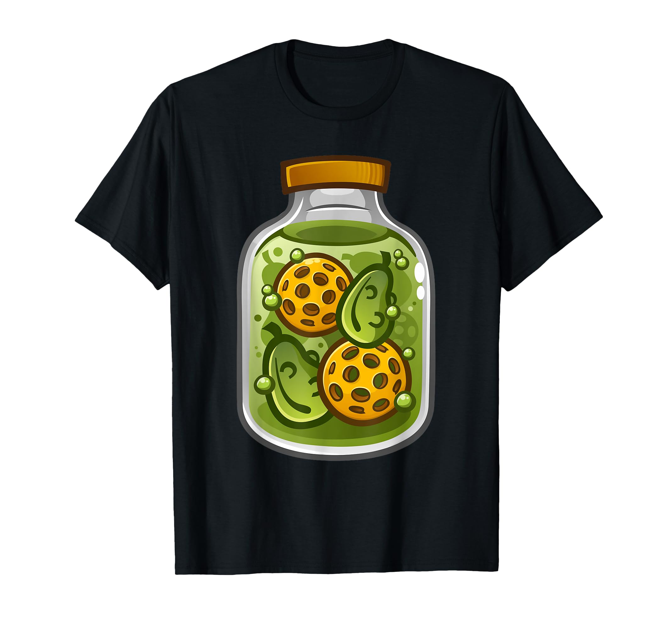 Pickle Jar Pickleball Jar Funny T-Shirt - Casual Everyday Wear Men Women - T-Shirt, Sweatshirt, Hoodie