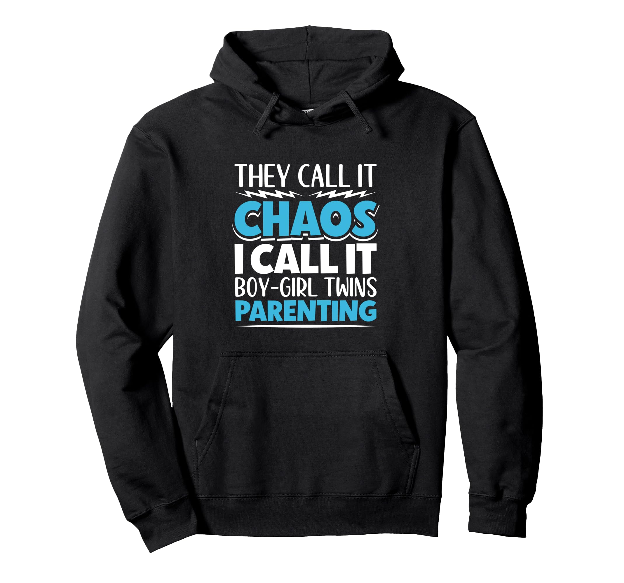 Chaos Coordinator Father Twins Hoodie - Casual Everyday Wear for Adults - T-Shirt, Sweatshirt, Hoodie