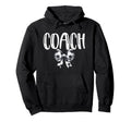 Coquette Soccer Coach Spirit Hoodie - Trendy Graphic Unisex - T-Shirt, Sweatshirt, Hoodie