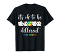 Autism Awareness Cat Its Ok To Be T-Shirt - Unique Graphic Unisex - T-Shirt, Sweatshirt, Hoodie