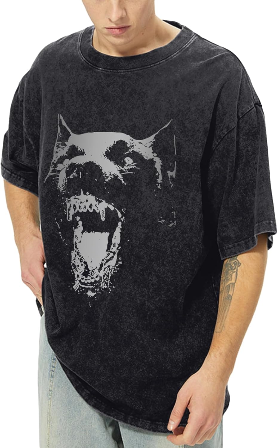 Oversized Graphic Vintage Men Baggy Y2k Cotton Acid - Adult & Kids T-Shirts, Sweatshirts & Hoodies apparel design preview 1