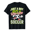 Just Who Loves Soccer Footbal Player T-Shirt - Novelty Apparel Men Women - T-Shirt, Sweatshirt, Hoodie