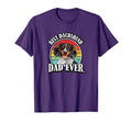 Funny Best Dad Piebald Dachshund Lover T-Shirt - Streetwear Style Unisex - T-Shirt, Sweatshirt, Hoodie