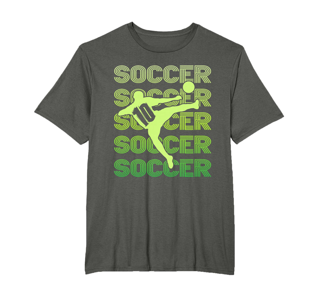 10Th Birthday Soccer 10 Years Old T-Shirt - Casual Everyday Wear Unisex - T-Shirt, Sweatshirt, Hoodie