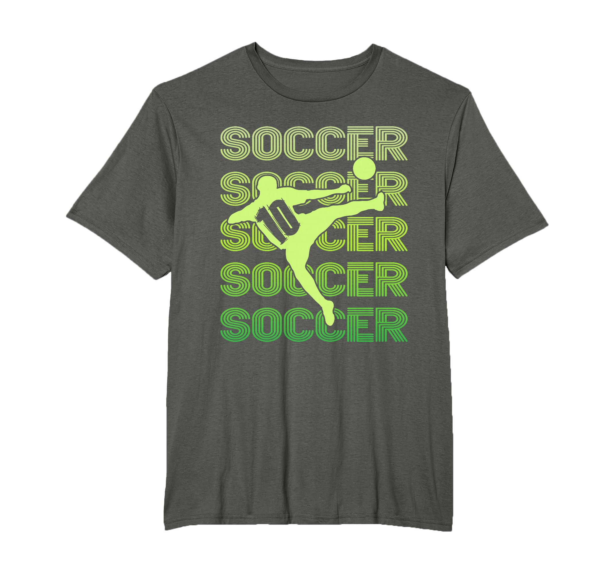 10Th Birthday Soccer 10 Years Old T-Shirt - Casual Everyday Wear Unisex - T-Shirt, Sweatshirt, Hoodie