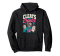 Cleats And Chaos Soccer Mom Hoodie - Minimalist Print for Adults - T-Shirt, Sweatshirt, Hoodie
