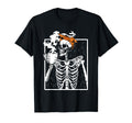 Coffee Drinking Skeleton Diy Halloween T-Shirt - Graphic Print Men Women - T-Shirt, Sweatshirt, Hoodie