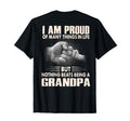 Back Im Proud Many Things Nothing T-Shirt - Fun Novelty Design for Adults - T-Shirt, Sweatshirt, Hoodie
