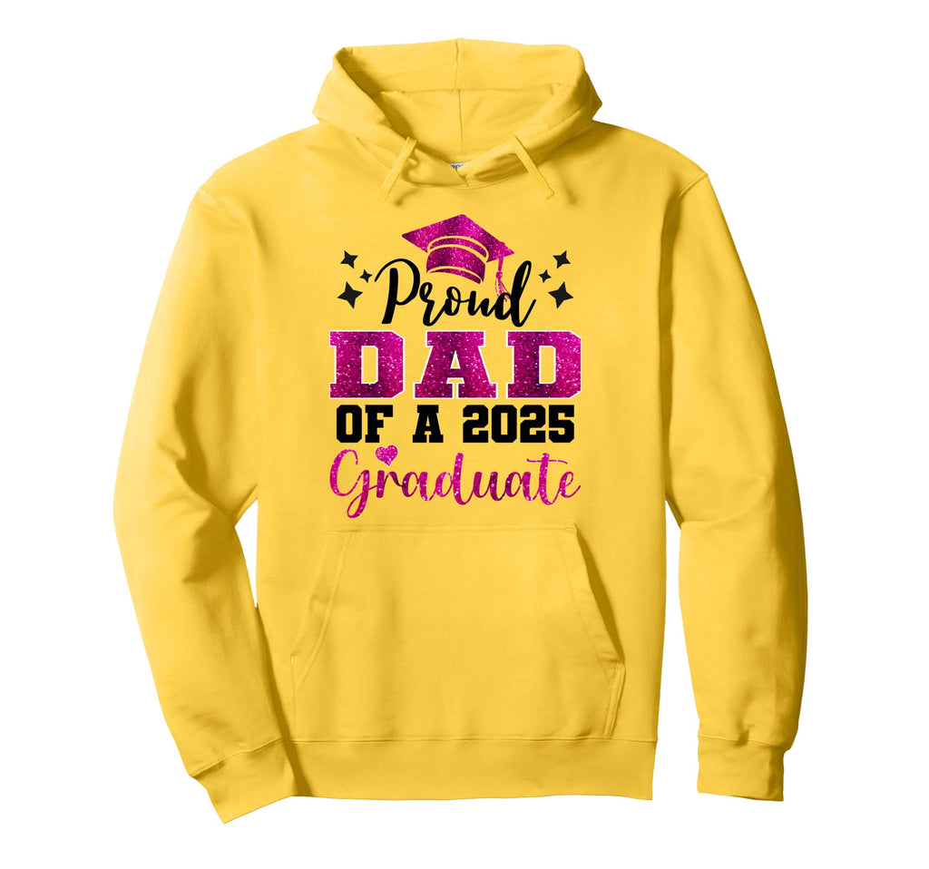 Super Proud Dad 2025 Graduate Senior Hoodie - Streetwear Style Men Women - T-Shirt, Sweatshirt, Hoodie