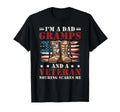 Im Dad Gramps And Veteran Gramps Grandpa T-Shirt - Graphic Print for Adults - T-Shirt, Sweatshirt, Hoodie
