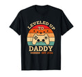 Level Up To Daddy 2024 Become Gaming Dad T-Shirt - Graphic Print Men Women - T-Shirt, Sweatshirt, Hoodie