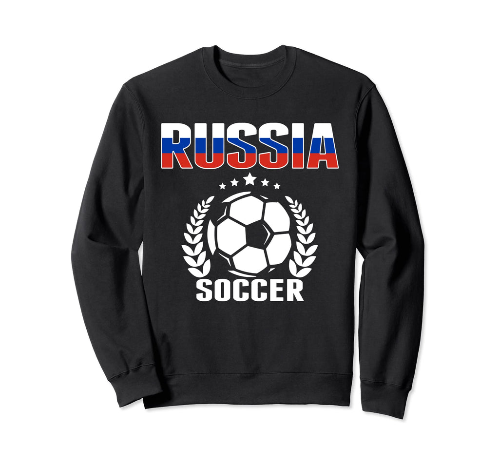 Russia Soccer Fans Jersey Proud Sweatshirt - Casual Everyday Wear Unisex - T-Shirt, Sweatshirt, Hoodie