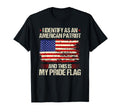 I Identify As American Patriot This T-Shirt - Minimalist Print Men Women - T-Shirt, Sweatshirt, Hoodie