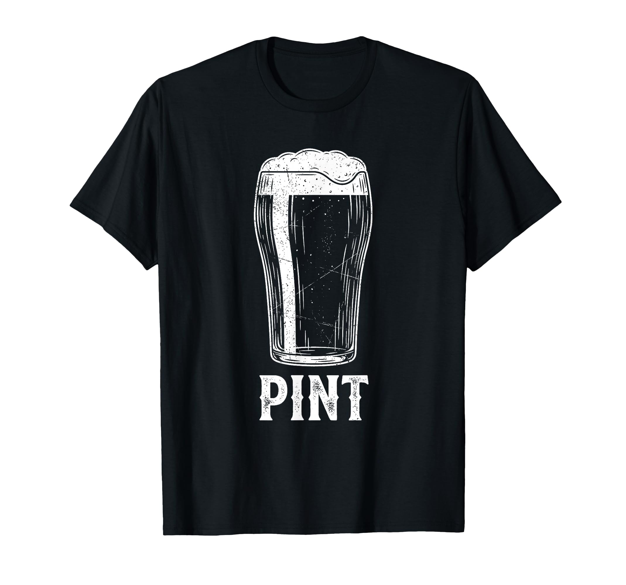 Pint And Half Pint Matching Beer Funny T-Shirt - Custom Art Print Unisex - T-Shirt, Sweatshirt, Hoodie