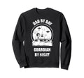 Gamer Dad Dad Day Guardian Night Sweatshirt - Novelty Apparel for Adults - T-Shirt, Sweatshirt, Hoodie