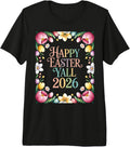 Happy Easter Yall 2026 Funny Premium Tri-Blend - Adult & Kids T-Shirts, Sweatshirts & Hoodies apparel design preview 1