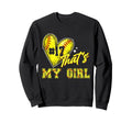 Softball Mom Dad Thats My Jersey Sweatshirt - Unique Graphic Men Women - T-Shirt, Sweatshirt, Hoodie