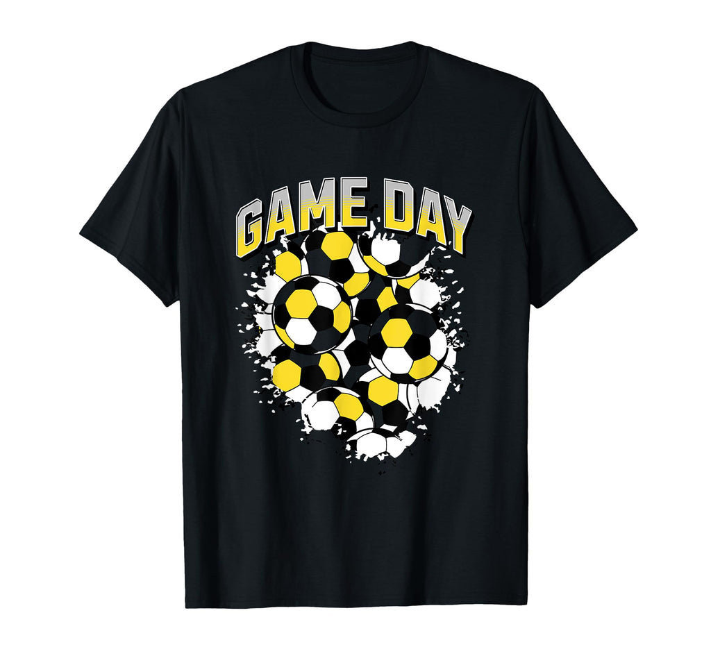 Game Day Soccer Football Sports Fan T-Shirt - Custom Art Print Men Women - T-Shirt, Sweatshirt, Hoodie