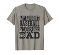 Baseball Dad Baseball Lover Fathers Day T-Shirt - Unique Graphic Unisex - T-Shirt, Sweatshirt, Hoodie