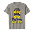 Busy Raising Ballers Softball Mom T-Shirt - Aesthetic Graphic Unisex - T-Shirt, Sweatshirt, Hoodie