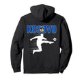 Kosovo Soccer Fans Jersey Proud Hoodie - Custom Art Print for Adults - T-Shirt, Sweatshirt, Hoodie