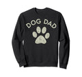 Dog Dad Paw Fathers Day Grandpa Dog Sweatshirt - Unique Graphic for Adults - T-Shirt, Sweatshirt, Hoodie