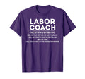 Labor Coach Funny Delivery Checklist T-Shirt - Aesthetic Graphic Men Women - T-Shirt, Sweatshirt, Hoodie