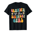 Grandpa Birthday Groovy Themed Papa T-Shirt - Trendy Graphic Unisex - T-Shirt, Sweatshirt, Hoodie