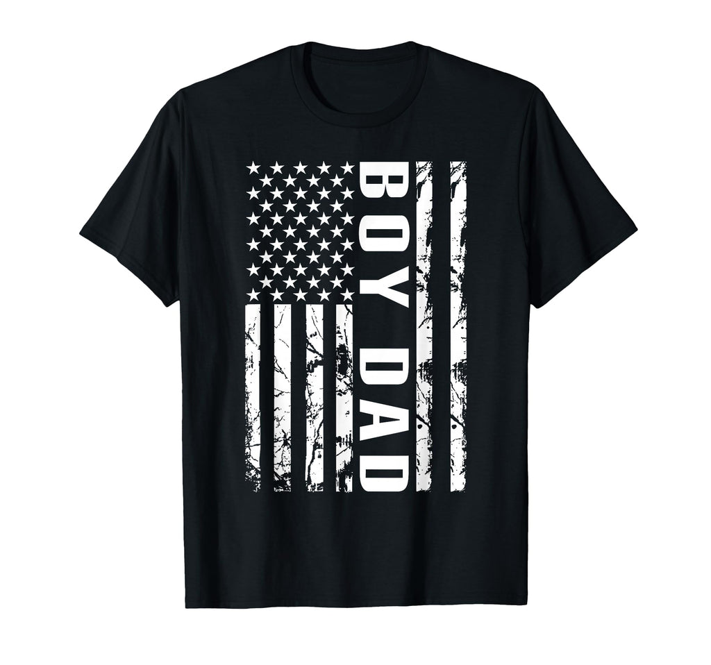 Dad Us Flag Proud Dad Dad Fathers Day T-Shirt - Streetwear Style for Adults - T-Shirt, Sweatshirt, Hoodie