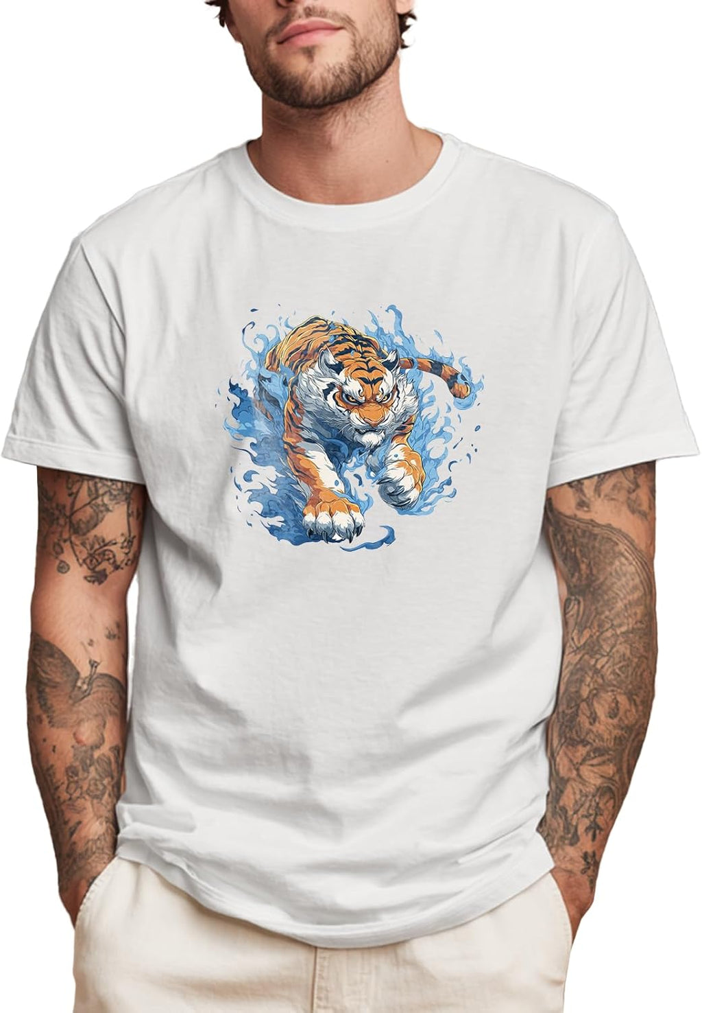 Men's Solid 100% Cotton Graphic Short Sleeve Crewneck - Adult & Kids T-Shirts, Sweatshirts & Hoodies apparel design preview 1
